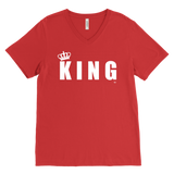 King Mens V-Neck T-shirt