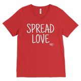 Spread Love Mens V-neck T-shirt