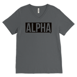 Alpha Mens V-neck T-shirt