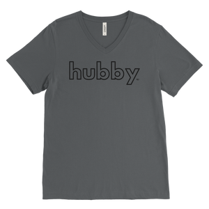 Hubby Mens V-Neck Tee by Audio Swag - Audio Swag
