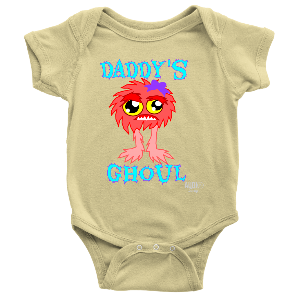 Daddy's Ghoul Baby Bodysuit - Audio Swag