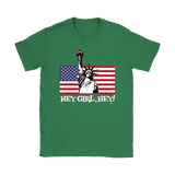 Ms Liberty Hey Girl, Hey Ladies Tee - Audio Swag