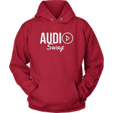 Audio Swag White Logo Hoodie