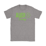 Audio Swag Green Logo Ladies T-shirt - Audio Swag
