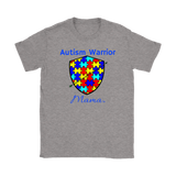 Autism Warrior Mama Ladies T-shirt - Audio Swag