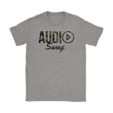 Audio Swag Camo Logo Ladies T-shirt