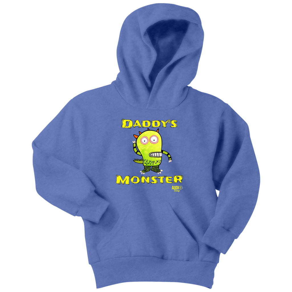 Daddy's Monster Youth Hoodie - Audio Swag