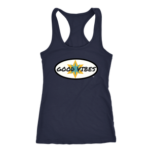 Good Vibes Ladies Racerback Tank Top - Audio Swag