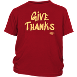 Give Thanks Youth T-shirt - Audio Swag