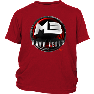 MAXXBEATS Red Logo Youth T-shirt - Audio Swag