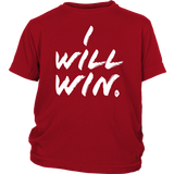 I Will Win Youth T-shirt - Audio Swag