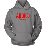 Audio Swag Red Logo Hoodie