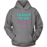 The Bigger The Hair The Closer To God Hoodie - Audio Swag