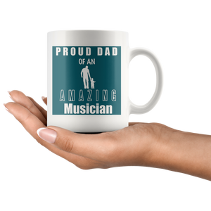 Proud Dad of an Amazing Musician Mug - Audio Swag