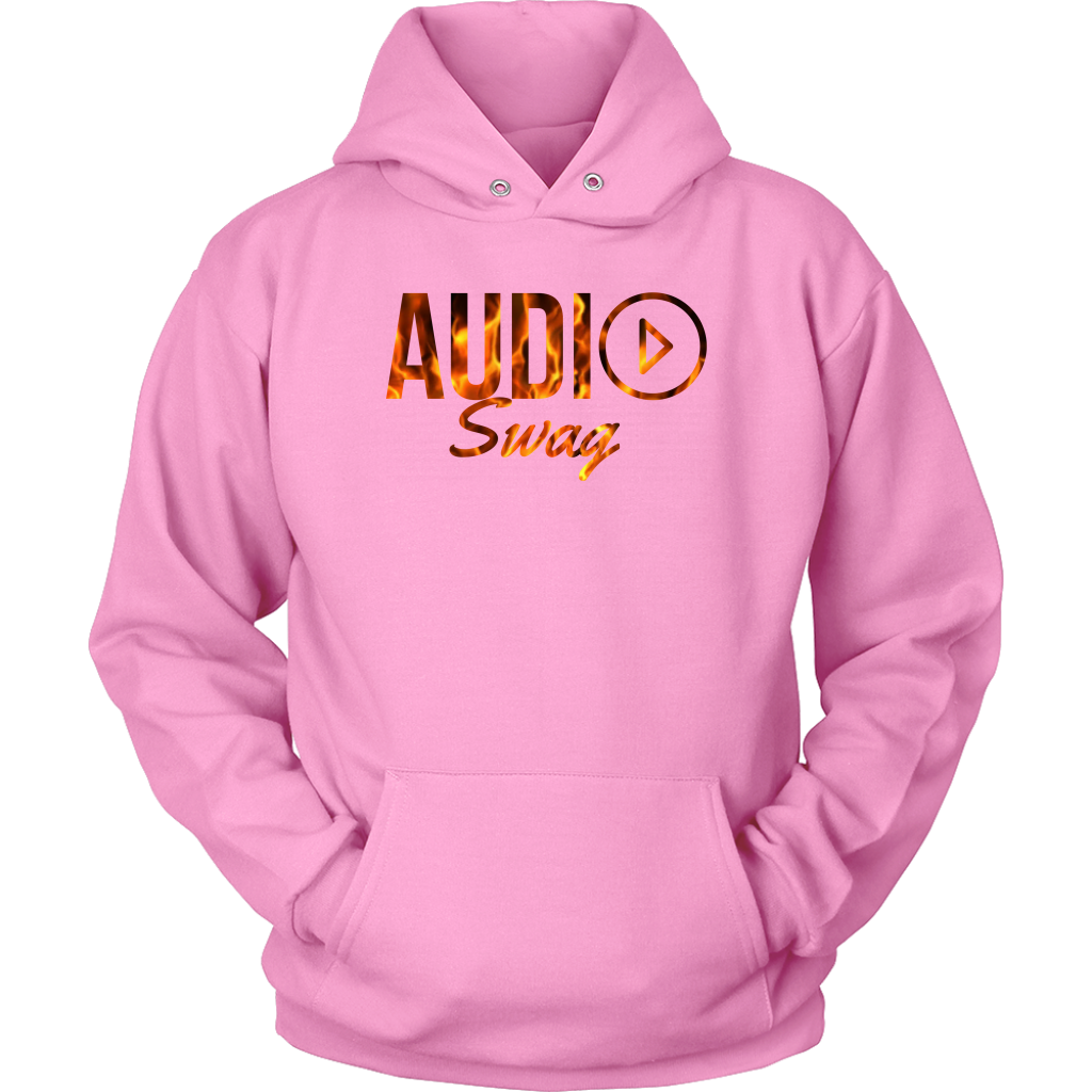Audio Swag Fire Logo Hoodie - Audio Swag