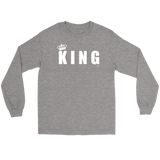 King Long Sleeve T-shirt - Audio Swag