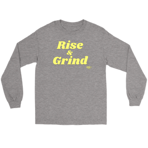 Rise and Grind Long Sleeve T-shirt - Audio Swag