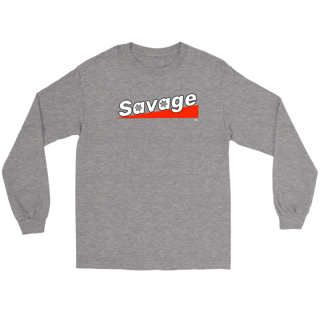 Savage Long Sleeve Tee - Audio Swag
