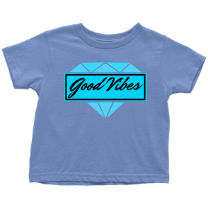 Good Vibes Diamond Toddler T-shirt - Audio Swag