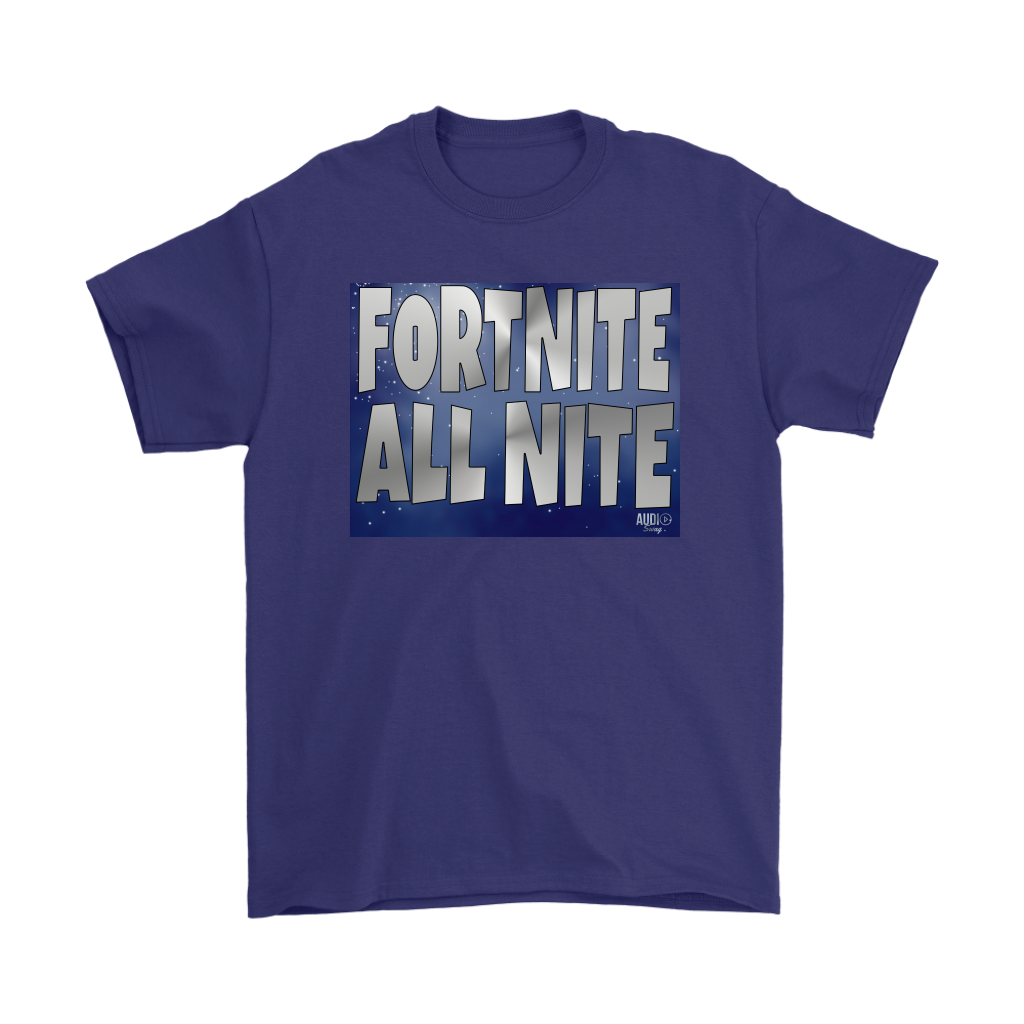 Fortnite All Nite Mens T-shirt - Audio Swag