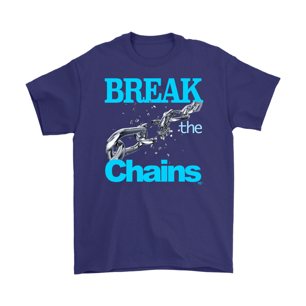 Break The Chains Mens T-shirt - Audio Swag
