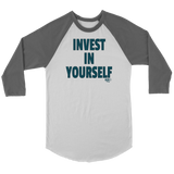 Invest In Yourself Raglan - Audio Swag